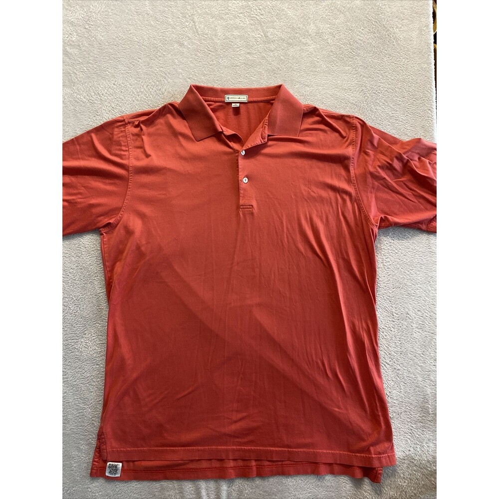 Peter Millar Polo shirt Mens XL Short Sleeve  Golf Shirt Cotton
